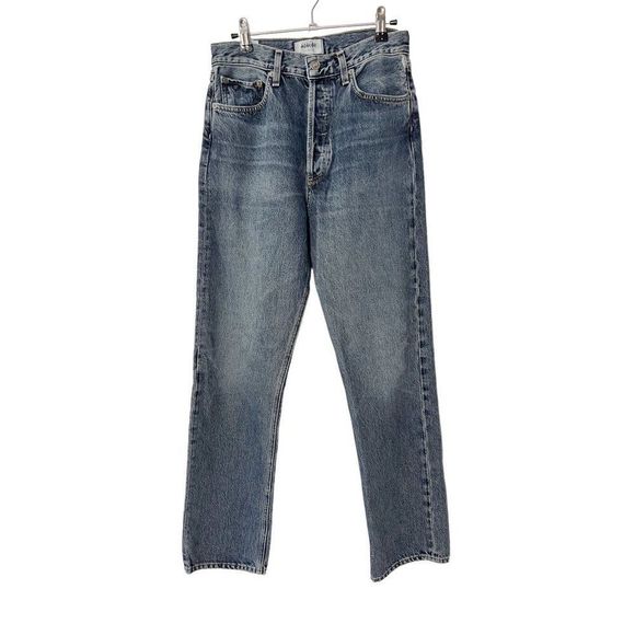 NEW Agolde 90'S Pinch Waist High Rise Straight in Portrait Size 26 - Picture 6 of 10